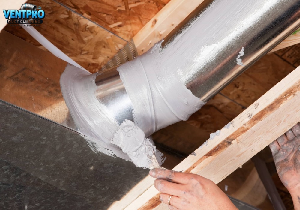 Minor visible duct leaks can be sealed using proper materials and correct techniques